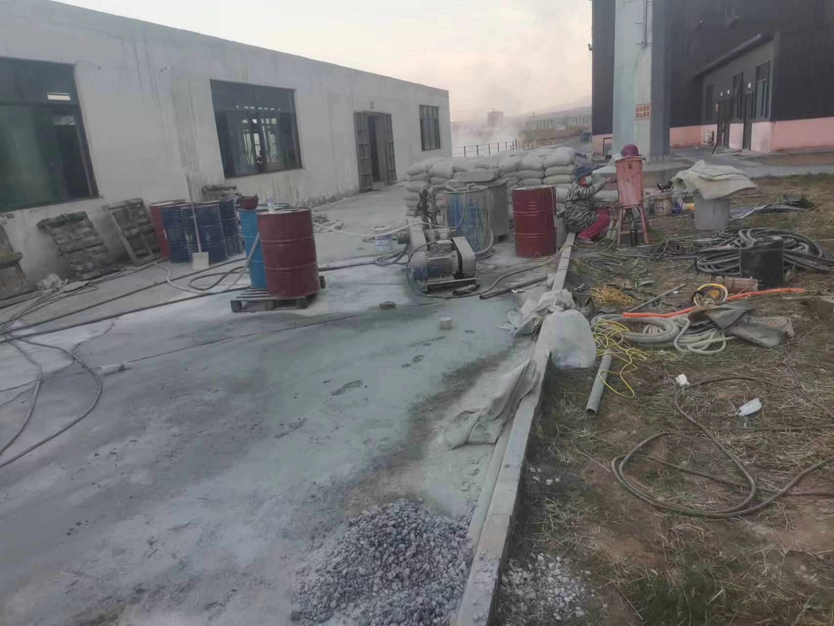 乐业厂房地基沉降注浆